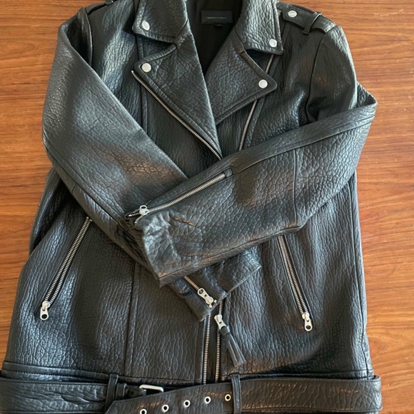 Mackage for Atrizia Oversized Motorcycle Jacket - Picture 2 of 5